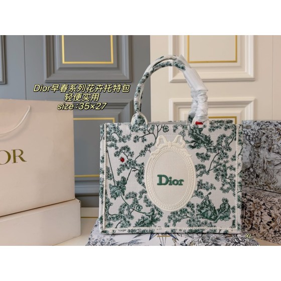Dior Book Tote (Floral Print)